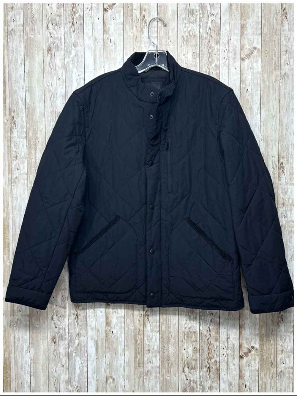 J. Crew Sussex Quilted Jacket PrimaLoft in Black NWT ~ Size M - CL4